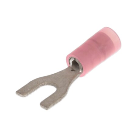 Molex Fork Terminal, #5 to #6 Stud Size, 18 AWG, Nylon Insulated 191980070